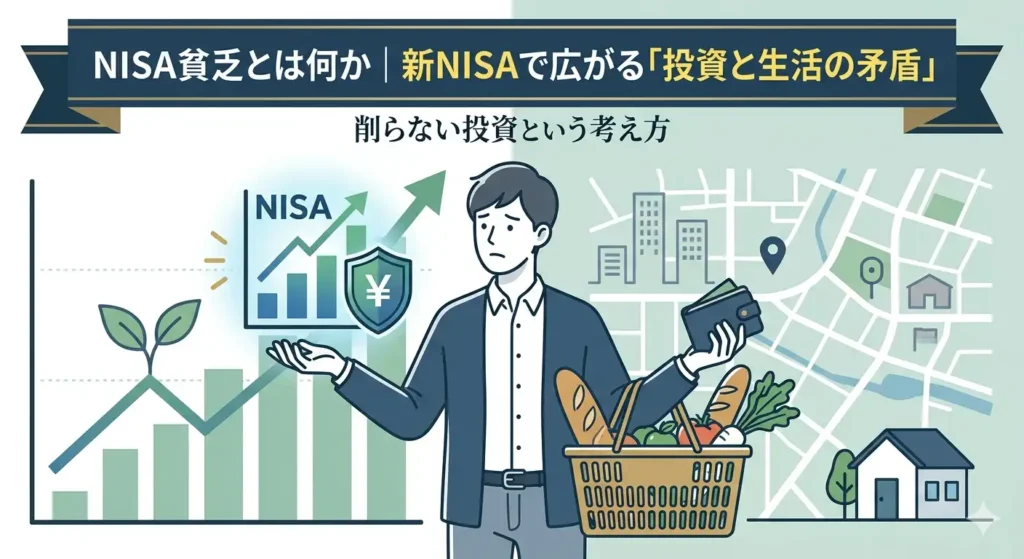 NISA貧乏とは何か|新NISAと投資と生活のバランスを解説