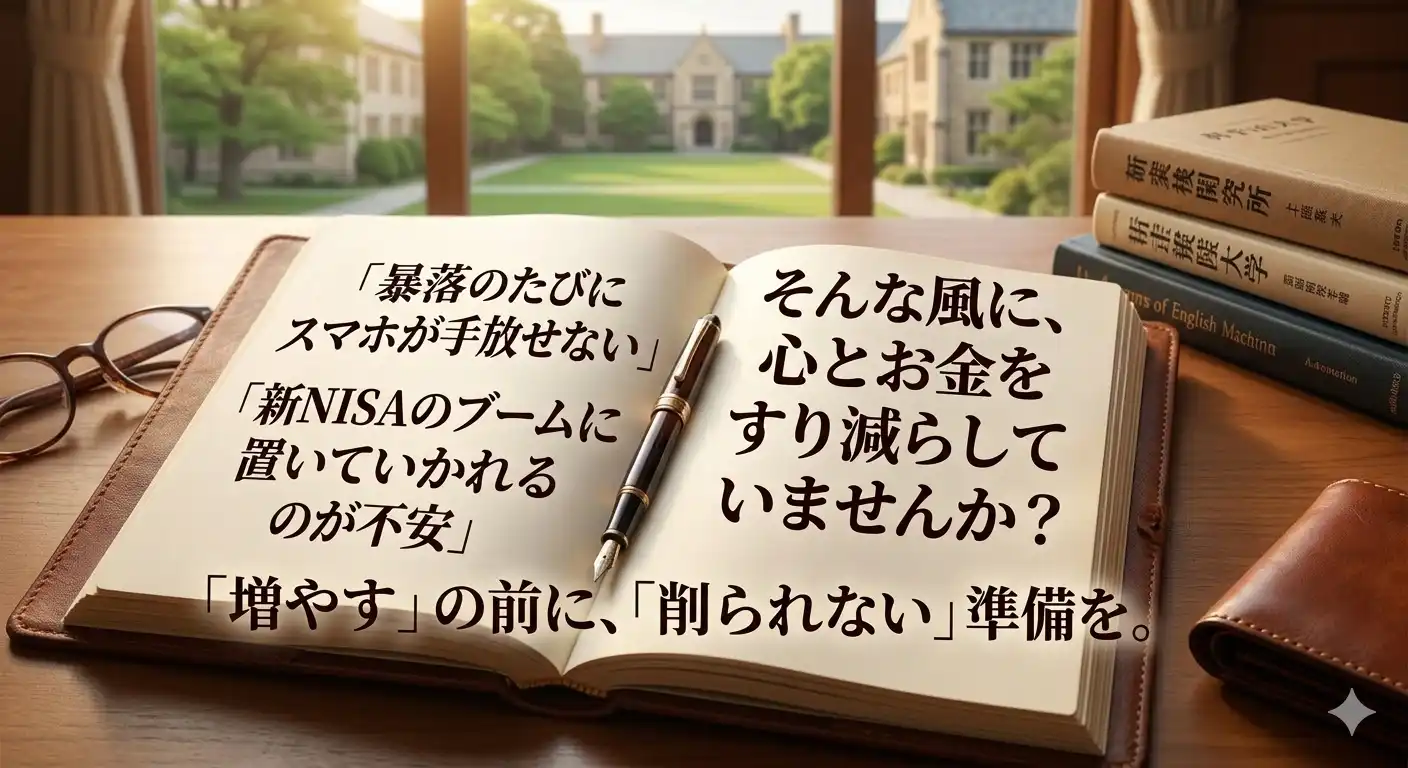 削らない投資｜メンタルと資金を守るための判断ログ
